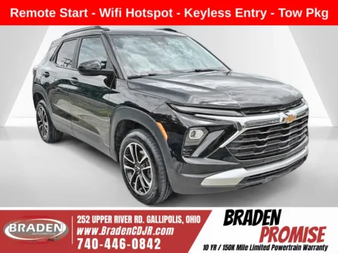 Black 2024 Chevrolet TrailBlazer LT for sale in Gallipolis, OH