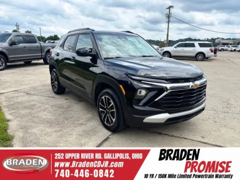 Black 2024 Chevrolet TrailBlazer LT for sale in Gallipolis, OH