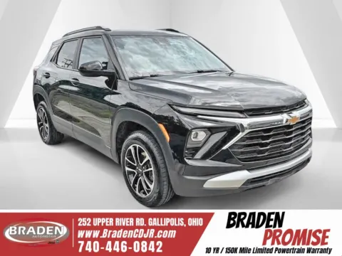 Black 2024 Chevrolet TrailBlazer LT for sale in Gallipolis, OH