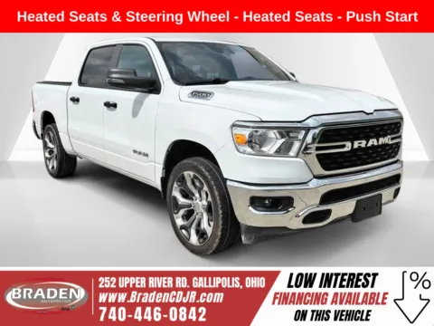 White 2023 Ram 1500 Big Horn/Lone Star for sale in Gallipolis, OH