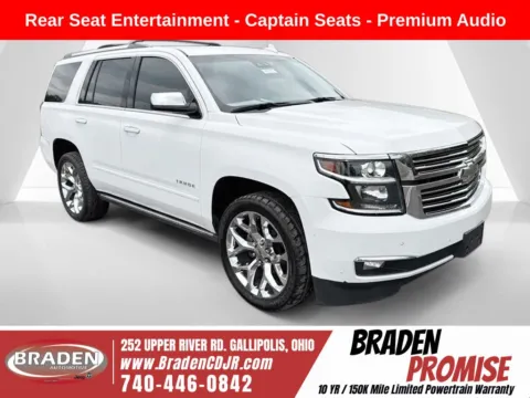 White 2019 Chevrolet Tahoe Premier for sale in Gallipolis, OH