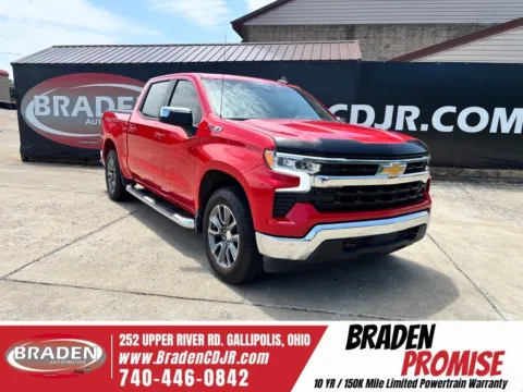 Red 2025 Chevrolet Silverado 1500 LT for sale in Gallipolis, OH