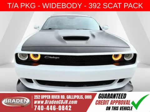 Photos of 2021 Dodge Challenger R/T Scat Pack Widebody for sale in Gallipolis, OH at Braden Chrysler Dodge Jeep Ram