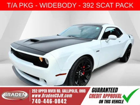Another view of 2021 Dodge Challenger R/T Scat Pack Widebody for sale in Gallipolis, OH at Braden Chrysler Dodge Jeep Ram
