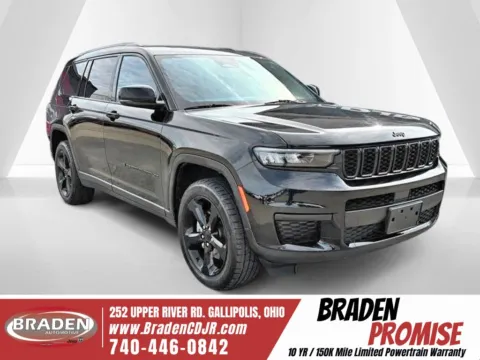 Black 2022 Jeep Grand Cherokee L Altitude for sale in Gallipolis, OH
