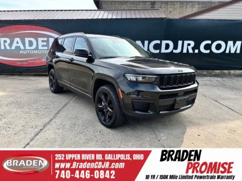 Black 2022 Jeep Grand Cherokee L Altitude for sale in Gallipolis, OH