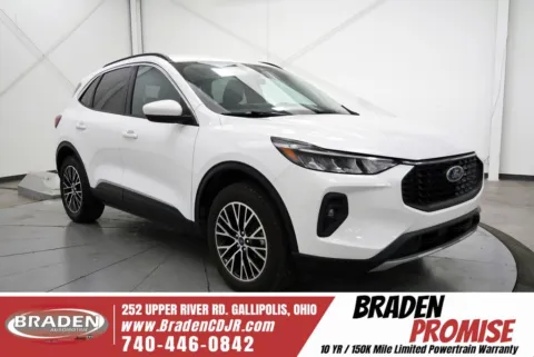 White 2023 Ford Escape Plug-In Hybrid for sale in Gallipolis, OH
