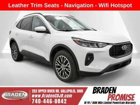 White 2023 Ford Escape Plug-In Hybrid for sale in Gallipolis, OH