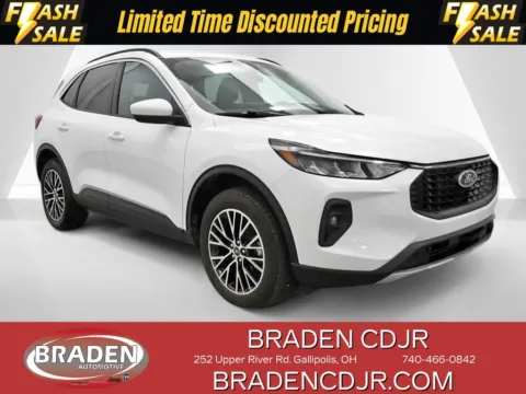 White 2023 Ford Escape Plug-In Hybrid for sale in Gallipolis, OH