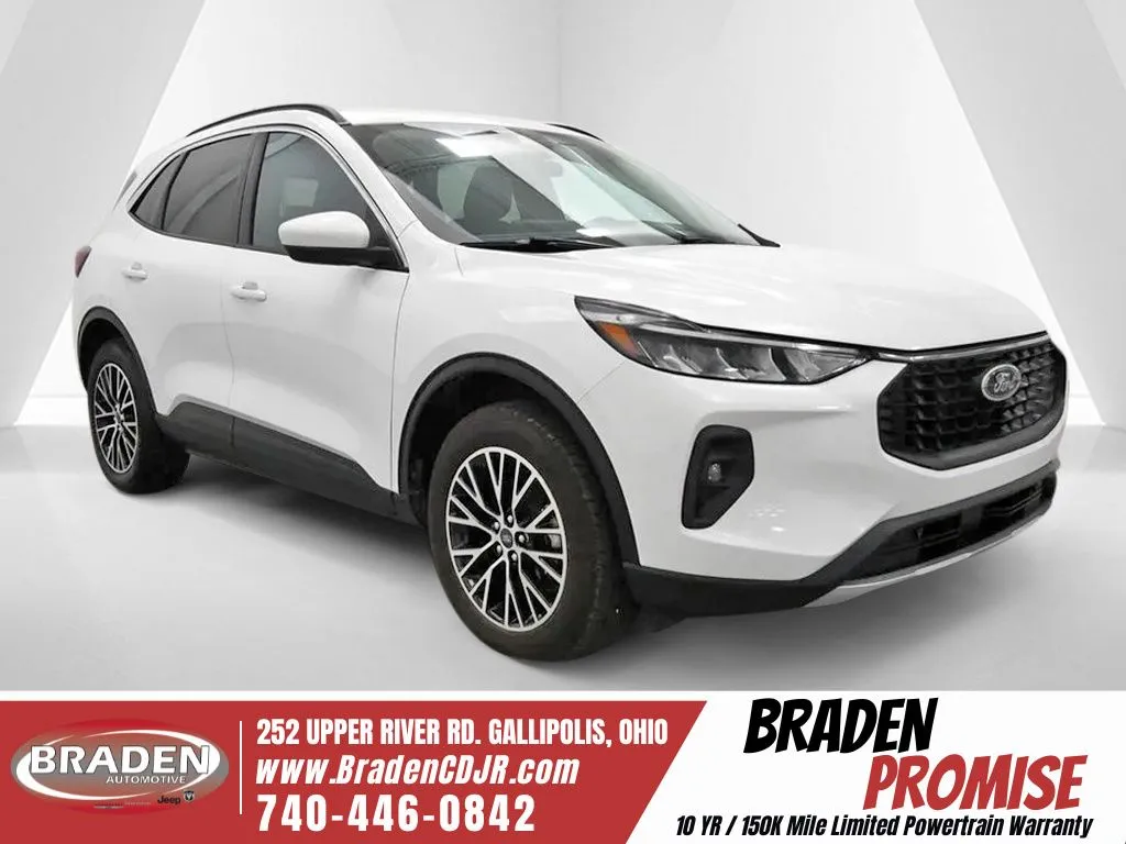 White 2023 Ford Escape Plug-In Hybrid for sale in Gallipolis, OH