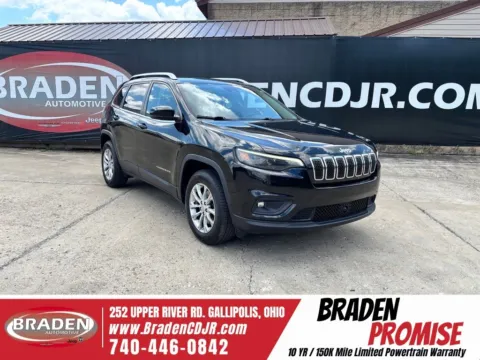 Black 2021 Jeep Cherokee Latitude Lux for sale in Gallipolis, OH