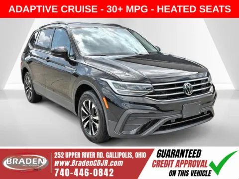 Black 2023 Volkswagen Tiguan 2.0T S for sale in Gallipolis, OH