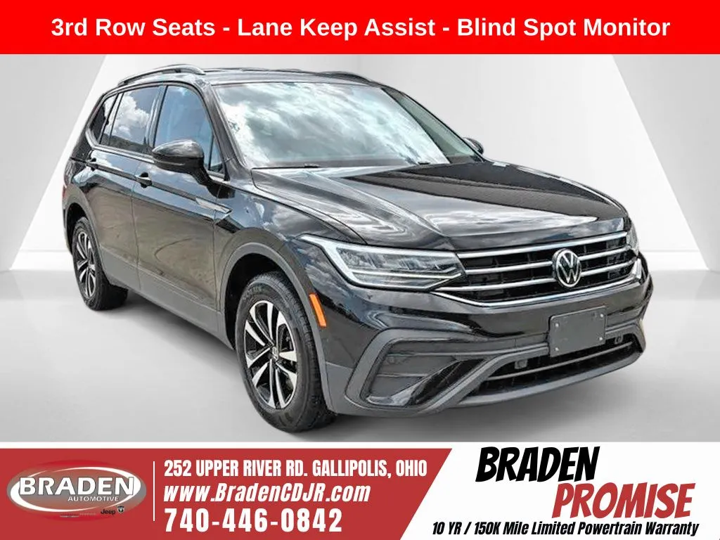 Black 2023 Volkswagen Tiguan 2.0T S for sale in Gallipolis, OH