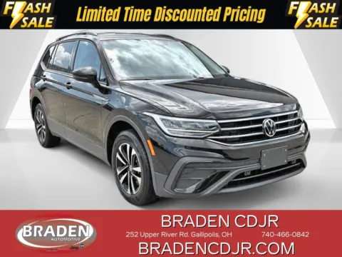 Black 2023 Volkswagen Tiguan 2.0T S for sale in Gallipolis, OH