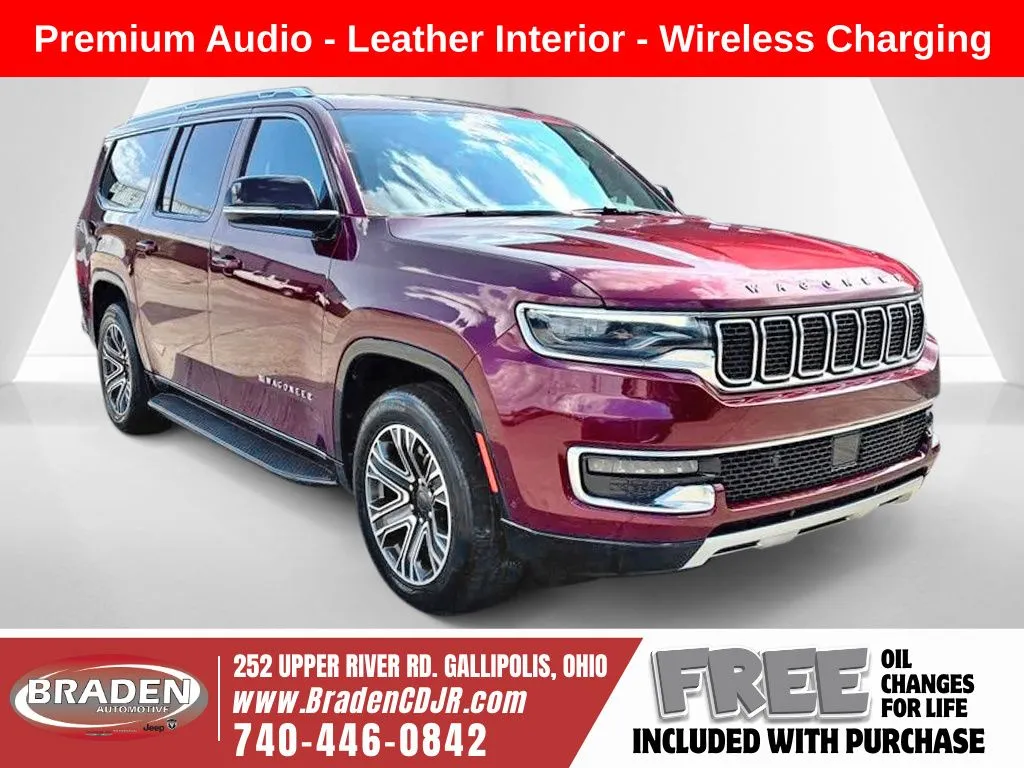 Red 2024 Jeep Wagoneer L Series II for sale in Gallipolis, OH