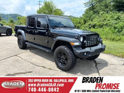 Black 2021 Jeep Gladiator Sport for sale in Gallipolis, OH