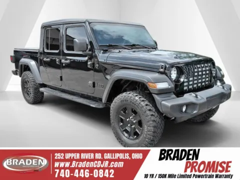 Black 2021 Jeep Gladiator Sport for sale in Gallipolis, OH