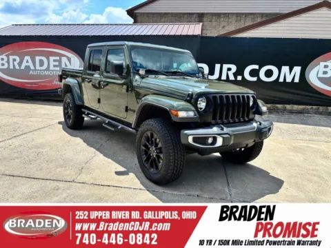 Green 2021 Jeep Gladiator Sport for sale in Gallipolis, OH