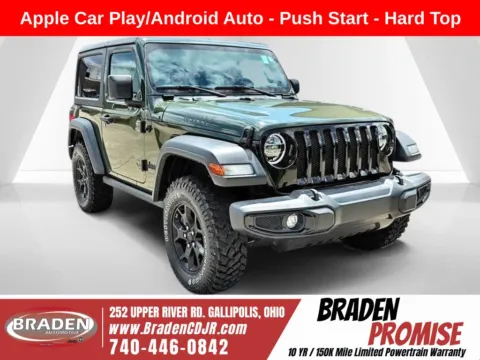 Green 2021 Jeep Wrangler Sport for sale in Gallipolis, OH