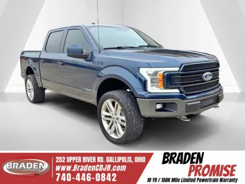 Blue 2018 Ford F-150 XLT for sale in Gallipolis, OH