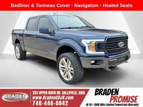 Blue 2018 Ford F-150 XLT for sale in Gallipolis, OH