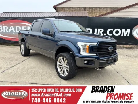 Blue 2018 Ford F-150 XLT for sale in Gallipolis, OH