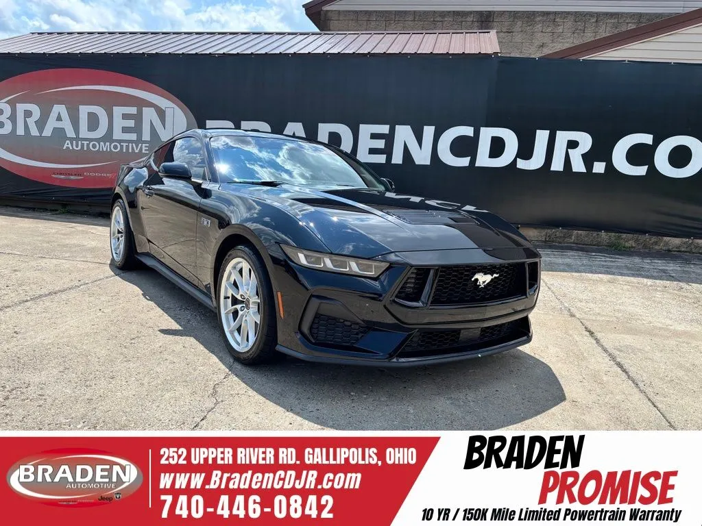 Black 2024 Ford Mustang GT Premium for sale in Gallipolis, OH