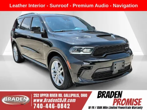 Black 2025 Dodge Durango R/T Plus for sale in Gallipolis, OH