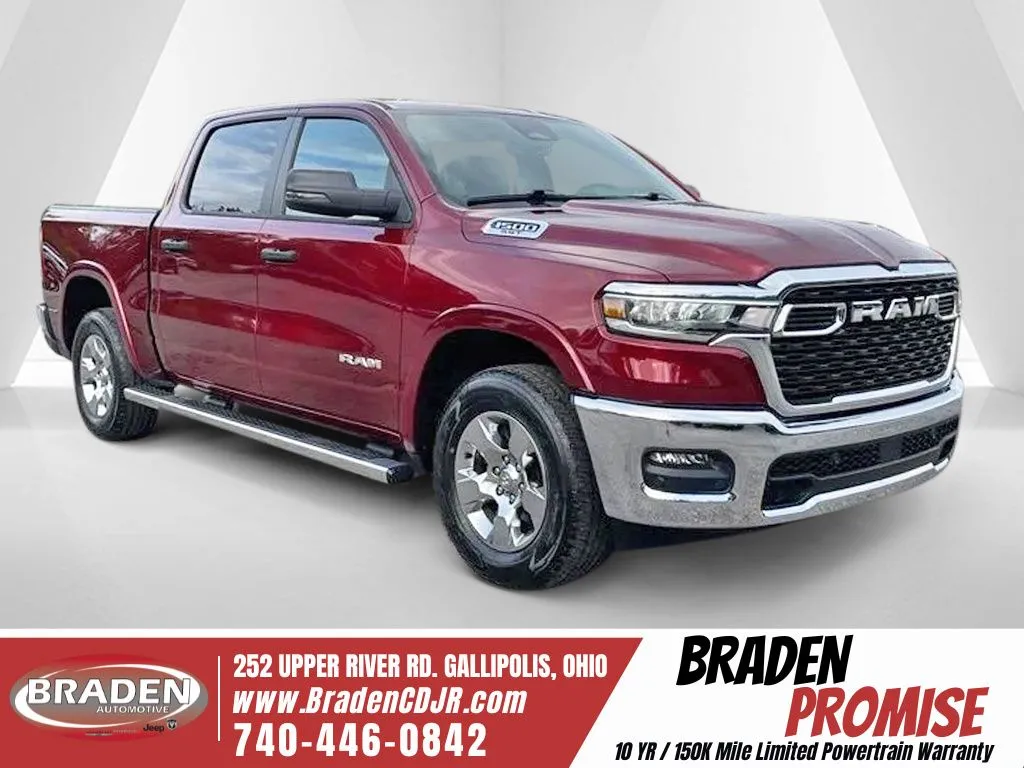 Red 2025 Ram 1500 Big Horn/Lone Star for sale in Gallipolis, OH
