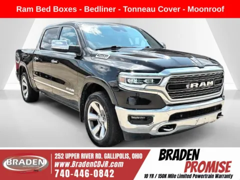 Black 2019 Ram 1500 Limited for sale in Gallipolis, OH