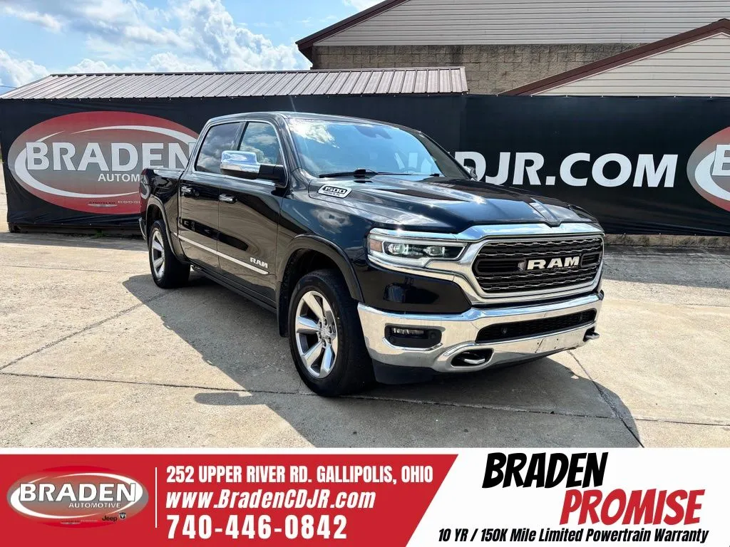 Black 2019 Ram 1500 Limited for sale in Gallipolis, OH