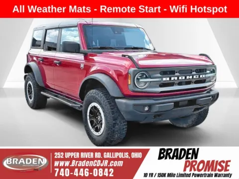 Red 2022 Ford Bronco Big Bend for sale in Gallipolis, OH