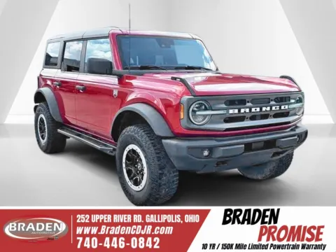 Red 2022 Ford Bronco Big Bend for sale in Gallipolis, OH