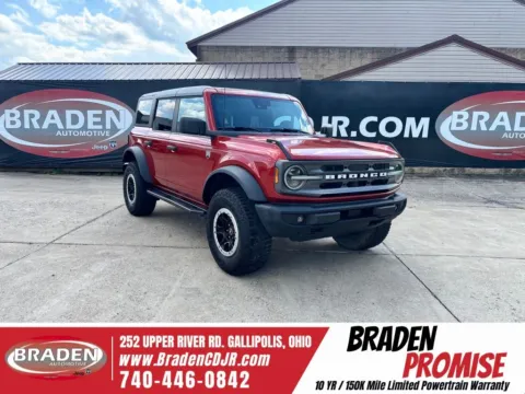 Red 2022 Ford Bronco Big Bend for sale in Gallipolis, OH