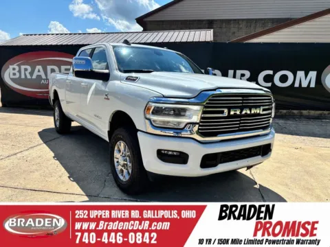 White 2024 Ram 2500 Laramie for sale in Gallipolis, OH