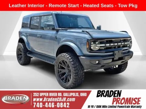 Gray 2025 Ford Bronco Outer Banks for sale in Gallipolis, OH