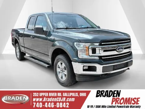 Green 2018 Ford F-150 XLT for sale in Gallipolis, OH