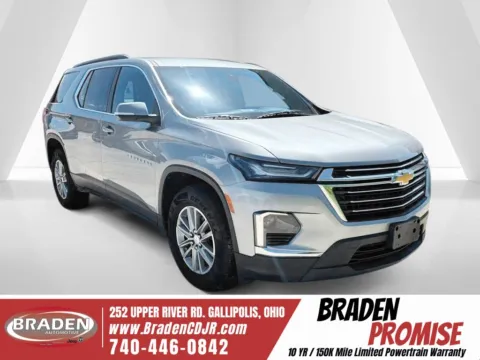 Gray 2023 Chevrolet Traverse LT for sale in Gallipolis, OH
