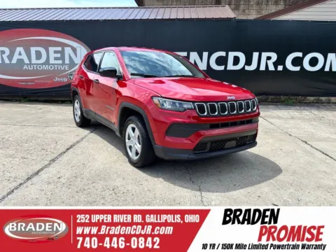 Red 2023 Jeep Compass Sport for sale in Gallipolis, OH