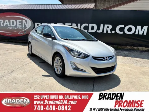 Silver 2016 Hyundai Elantra SE for sale in Gallipolis, OH