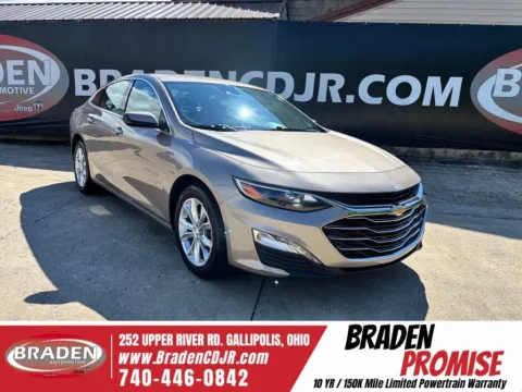 Gray 2024 Chevrolet Malibu LT for sale in Gallipolis, OH