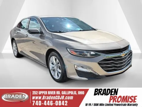 Gray 2024 Chevrolet Malibu LT for sale in Gallipolis, OH