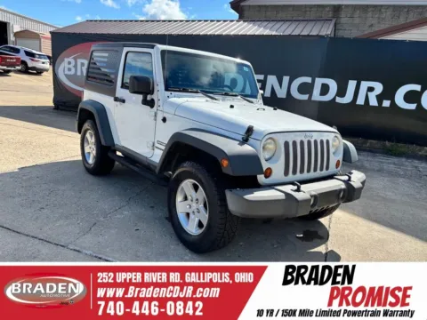White 2012 Jeep Wrangler Sport for sale in Gallipolis, OH