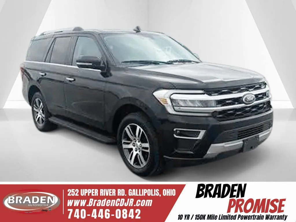 Black 2024 Ford Expedition Limited for sale in Gallipolis, OH