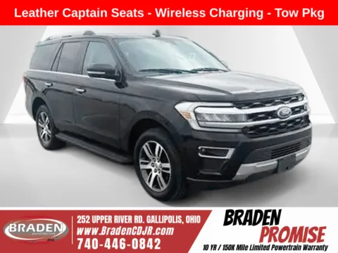 Black 2024 Ford Expedition Limited for sale in Gallipolis, OH