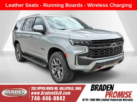 Gray 2024 Chevrolet Tahoe Z71 for sale in Gallipolis, OH