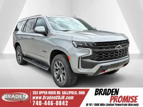 Gray 2024 Chevrolet Tahoe Z71 for sale in Gallipolis, OH