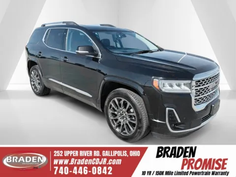 Black 2023 GMC Acadia Denali for sale in Gallipolis, OH