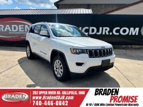 White 2021 Jeep Grand Cherokee Laredo E for sale in Gallipolis, OH