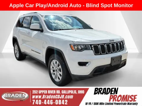 White 2021 Jeep Grand Cherokee Laredo E for sale in Gallipolis, OH